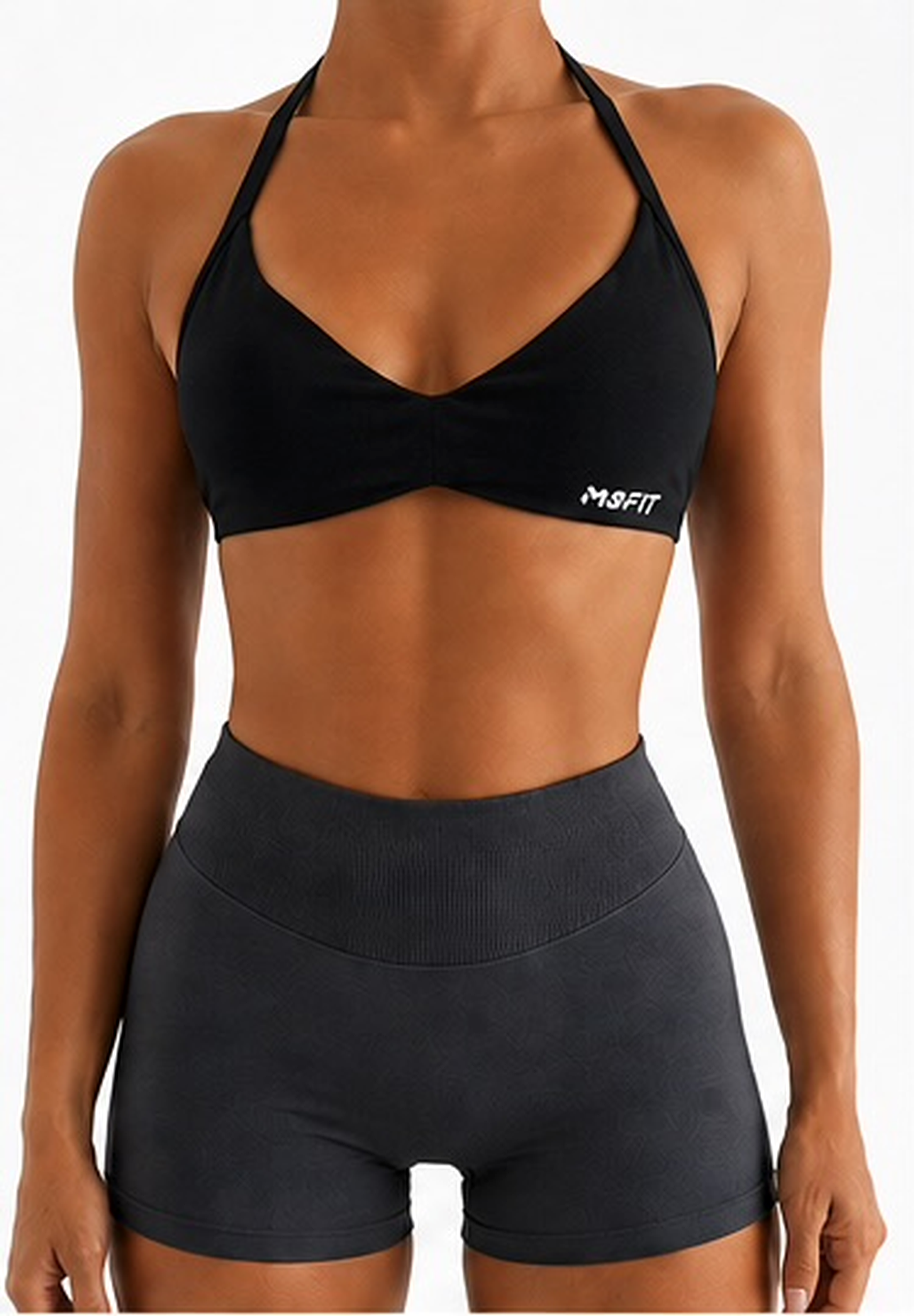Black MSFIT Sports Bra